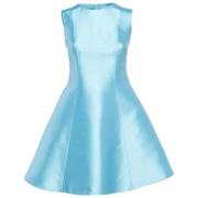 Pre-owned Fabric dresses Valentino Vintage , Blue , Dames