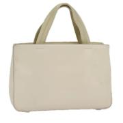 Pre-owned Canvas handbags Prada Vintage , Beige , Dames