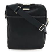 Pre-owned Nylon shoulder-bags Burberry Vintage , Black , Dames