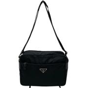 Pre-owned Nylon prada-bags Prada Vintage , Black , Dames