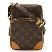 Pre-owned Fabric louis-vuitton-bags Louis Vuitton Vintage , Brown , Da...