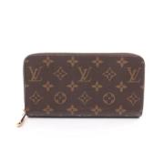 Pre-owned Leather wallets Louis Vuitton Vintage , Brown , Dames