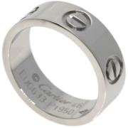 Pre-owned Platinum rings Cartier Vintage , Gray , Dames