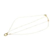 Pre-owned Rose Gold necklaces Cartier Vintage , Yellow , Dames