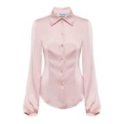 Lange mouw shirt Blugirl , Pink , Dames