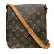 Pre-owned Fabric louis-vuitton-bags Louis Vuitton Vintage , Brown , Da...