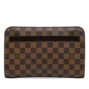 Pre-owned Canvas clutches Louis Vuitton Vintage , Brown , Dames