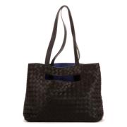 Pre-owned Leather handbags Bottega Veneta Vintage , Black , Dames