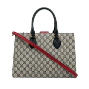 Pre-owned Fabric handbags Gucci Vintage , Beige , Dames