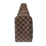 Pre-owned Canvas louis-vuitton-bags Louis Vuitton Vintage , Brown , Da...