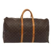 Pre-owned Canvas louis-vuitton-bags Louis Vuitton Vintage , Brown , Da...