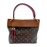 Pre-owned Canvas louis-vuitton-bags Louis Vuitton Vintage , Brown , Da...