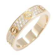 Pre-owned Rose Gold rings Cartier Vintage , Yellow , Dames