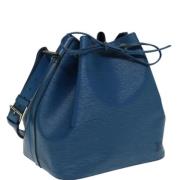 Pre-owned Leather louis-vuitton-bags Louis Vuitton Vintage , Blue , Da...