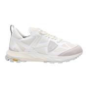 Witte Trekking Sneakers met Rubberen Afwerking Philippe Model , White ...