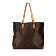 Pre-owned Canvas handbags Louis Vuitton Vintage , Brown , Dames