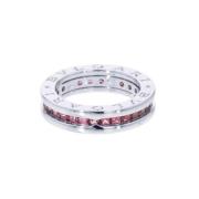 Pre-owned White Gold rings Bvlgari Vintage , Gray , Dames