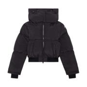 Down Jackets Diesel , Black , Dames