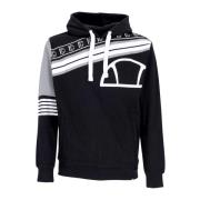 Zwarte Hoodie Lichtgewicht Heren Ellesse , Black , Heren