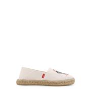 Witte Espadrilles met Touwdetail Kenzo , White , Dames