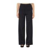 Barcelona Jersey Wide Pants Pennyblack , Black , Dames