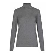 Grijze Melange Coltrui Top Masai , Gray , Dames