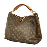 Pre-owned Fabric louis-vuitton-bags Louis Vuitton Vintage , Brown , Da...