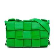 Pre-owned Leather crossbody-bags Bottega Veneta Vintage , Green , Dame...