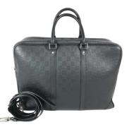 Pre-owned Fabric louis-vuitton-bags Louis Vuitton Vintage , Black , He...