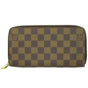 Pre-owned Canvas wallets Louis Vuitton Vintage , Brown , Dames