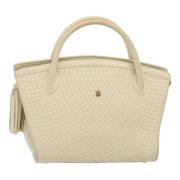 Pre-owned Leather handbags Bally Pre-owned , Beige , Dames