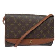 Pre-owned Canvas louis-vuitton-bags Louis Vuitton Vintage , Brown , Da...