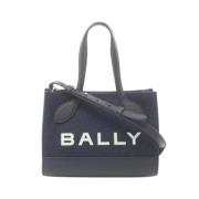 Pre-owned Leather handbags Bally Pre-owned , Blue , Dames