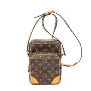 Pre-owned Canvas louis-vuitton-bags Louis Vuitton Vintage , Brown , Da...