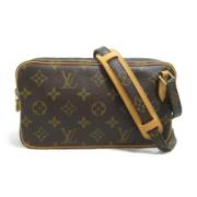 Pre-owned Canvas louis-vuitton-bags Louis Vuitton Vintage , Brown , Da...