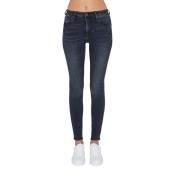 Indigo Denim Skinny Jeans voor Vrouwen Armani Exchange , Blue , Dames