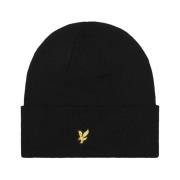 Klassieke Beanie Hoofddeksels Lyle & Scott , Black , Unisex