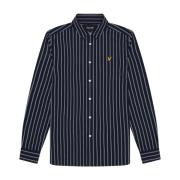 Multi Stripe Geweven Overhemd Lyle & Scott , Blue , Heren