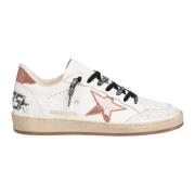 Vintage Sneakers Golden Goose , White , Dames