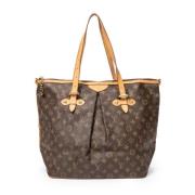 Pre-owned Canvas louis-vuitton-bags Louis Vuitton Vintage , Brown , Da...