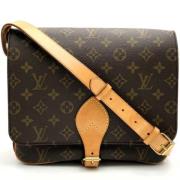 Pre-owned Fabric louis-vuitton-bags Louis Vuitton Vintage , Brown , Da...