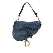 Pre-owned Denim dior-bags Dior Vintage , Blue , Dames