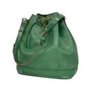 Pre-owned Leather louis-vuitton-bags Louis Vuitton Vintage , Green , D...