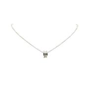 Pre-owned White Gold necklaces Bvlgari Vintage , Gray , Dames