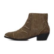 Sonia Punk Cowboots Toral , Brown , Dames