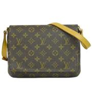 Pre-owned Canvas louis-vuitton-bags Louis Vuitton Vintage , Brown , Da...