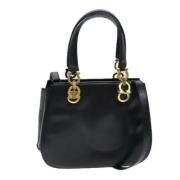 Pre-owned Leather handbags Salvatore Ferragamo Pre-owned , Black , Dam...