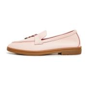 Klassieke platte loafers - Roze Cesare Gaspari , Pink , Dames