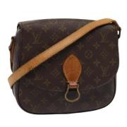 Pre-owned Canvas louis-vuitton-bags Louis Vuitton Vintage , Brown , Da...