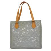 Pre-owned Leather louis-vuitton-bags Louis Vuitton Vintage , Gray , Da...